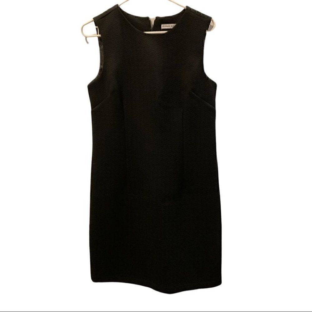 Alfred Sung  Black Jacquard Dress NWT